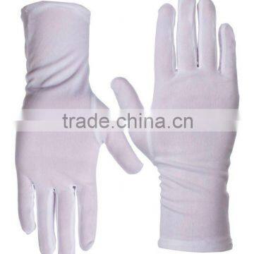 100% Cotton Interlock Gloves with Knitted Wrist