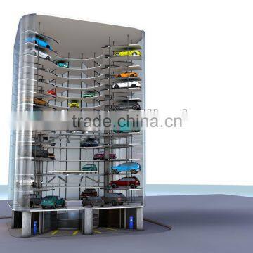 20 level shopping plaza parking lift system