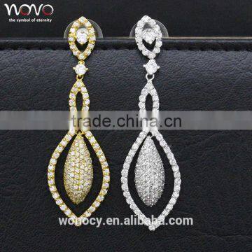 Alibaba China new 2016 latest gold earring designs