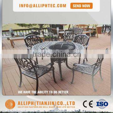 cast aluminum hotel outdoor furniture