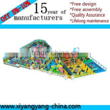 Indoor Plastic Play House Used Indoor Soft Play equipment