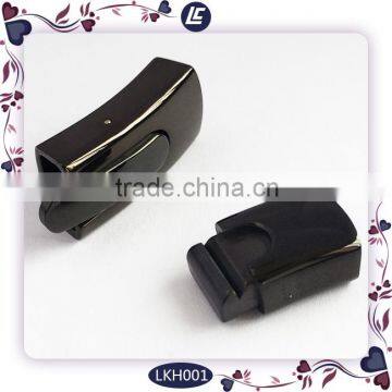 C-shaped Stainless Steel Clasps for Leather Bracelets Closure