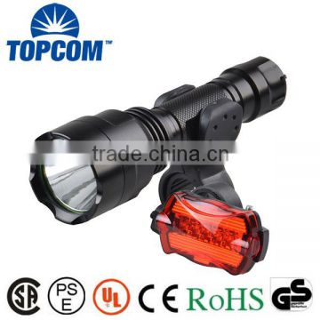 C8 1200LM Mountain Bicycle Flashlight XM-L T6 Bicycle LED Light with Rear Light Set                        
                                                Quality Choice