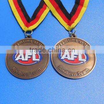 American Football League custom sport race medallions medal