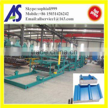eps sandwich panel making machine