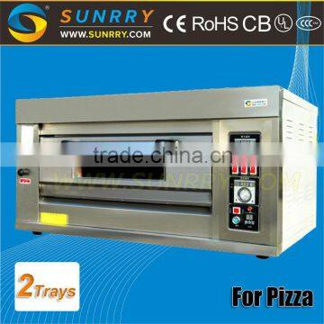 2015 New single deck commercial stone gas fired pizza oven used for hotel & Restaurant                        
                                                Quality Choice