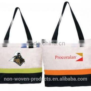 Printed cotton bag/promotional bag/custom printed canvas tote bag