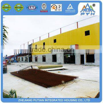 2016 Low cost Prefab light steel structure house