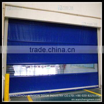 high performance forklift automatic warehouse folding pvc doors