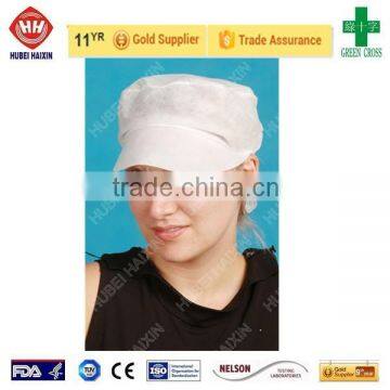 disposable snood cap white