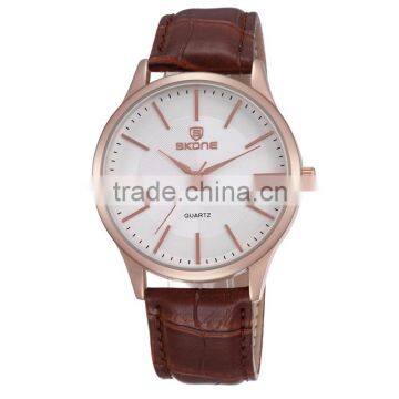 Wholeslae China Goods New Items Dial Manufacturer Band Gold Watch for Men photo-2
