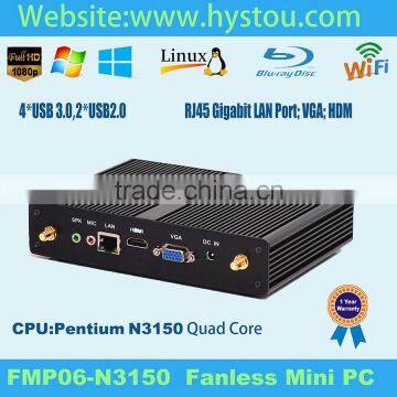 Super Mini Laptop With Celeron N3150 Quad Core Gaming CompuInters l HD 1080P Resolution 1*LAN +1*HDMI +4*USB3.0 +2*USB2.0 photo-5