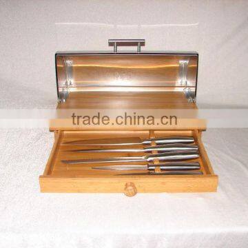 stainless steel bread boxes for sale