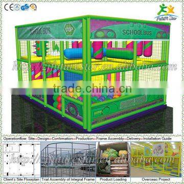 Free design CE & GS standard eco-friendly LLDPE kids indoor playground education toy