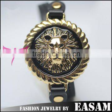 Easam Latest Adjustable Leather Bracelet 2015 For Men photo-4