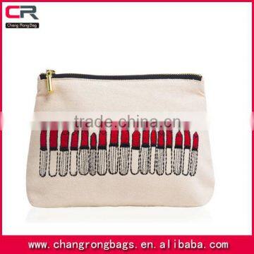 Original Embroidered Lipstick Pouch , Vintage Embroidered Lipstick Pouch , Embroidered Zipper Pouch ,embroidered Pouches