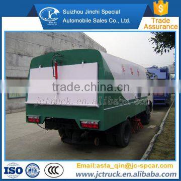 Famous right hand drive driving type sweeping truck distribution