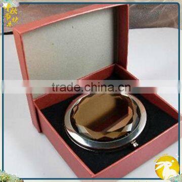 2013 Personality glass mirror pocket mirror with box