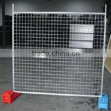 hot dipped galvanized playground fence temporary fence