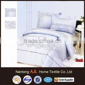 100%cotton embroidery comforter sets