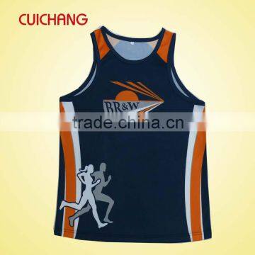 Hot sale sports singlet for men