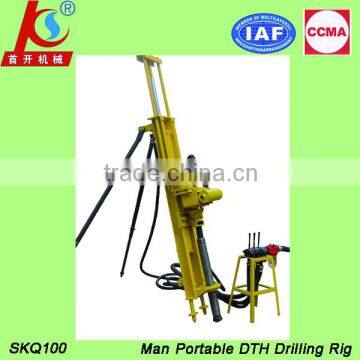 SKQ100 air pneumatic motor drilling rig for sale