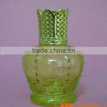 pineapple form aromatherapy glass bottle