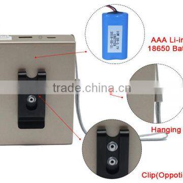 18650 battery 10W mini Ultra thin lamp , LED rechargeable Item IP 44