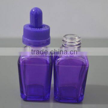 Square Glass Bottle Childproof Cap/ Square Glass Pipette Dropper Bottles /square Glass Euro Dropper Bottles photo-4