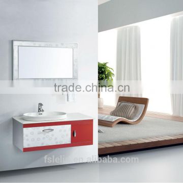 modern fashion economic stainless steel bathroom wash basin vanity of 126 sanitary ware