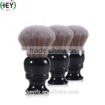 2016 Hot Sell Black Synthetic Hair Arylic Handle Shaving Brush