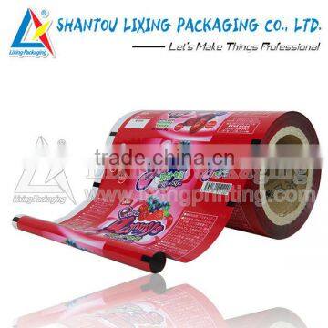 Food packaging plastic roll film