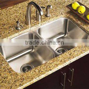 32 inch Undermount 50/50 Double Bowl 16 gauge Stainless Steel Sink