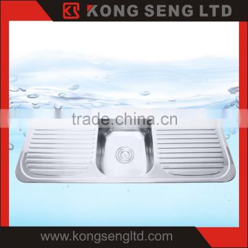 High quality Stainless steel sink kitchen sink 304 Deep draw Topmount sink -KS-TM-A12-6