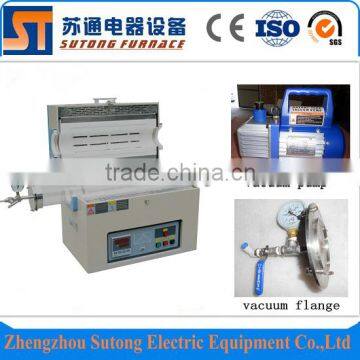 1200C Lab vacuum Heating Quartz Tube Furnace price with high quality resistance wire