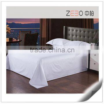 Pure White Soft and Comfortable Flat Sheet Cotton Royal Hotel Bed Sheets