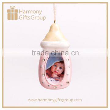 New Born Baby Milk Bottle Photo Frame Baby Birthday Giveaway Gifts