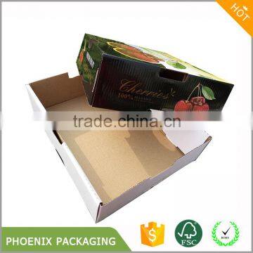 cardboard box for fruit and vegetable