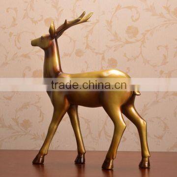 Deer resin figurine table decoration, Wholesale Resin Deer Figurines