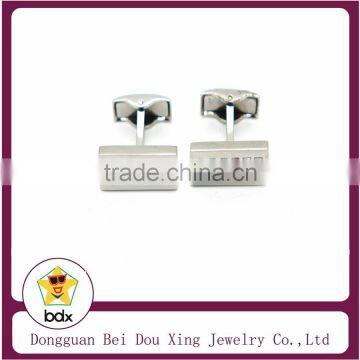 Fashion Jewelry 316L Stainless Steel Cufflink Crystal Rhinestone Like Headlight Cufflink