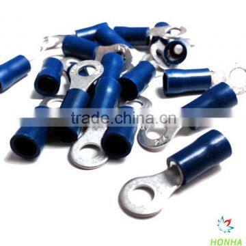 BLUE RING 4.3mm PUSH ON CONNECTORS ELECTRICAL TERMINAL AUTO WIRING BR45 photo-2