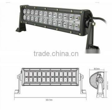 ShengWell 72W CREE led light bar IP67 9-32V Flood/Spot/Combo Double Row led light bar 13" led light bar