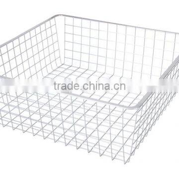 Easy to Assemble Combinable Metal Pull Out Wire Basket photo-3