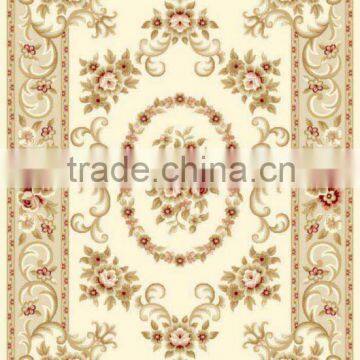 Oriental design flower pattern carpet rugs for home use