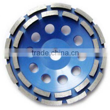 Double Row Diamond Cup Grinding Wheel