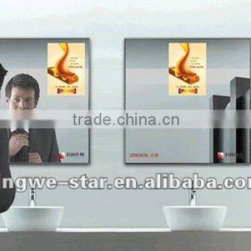 Super slim Advertisement Crystal mirror boxes