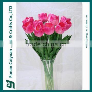 Multiple color made of Pu artificial flower china natural touch artificial flower