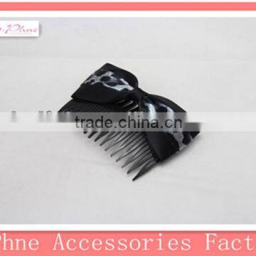 Satin Bow Hair Comb, Tuck Comb, Hair Accessory