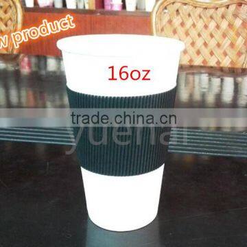 OEM Acceptable Coffee Disposable Paper Cups With Lid and Logo photo-4