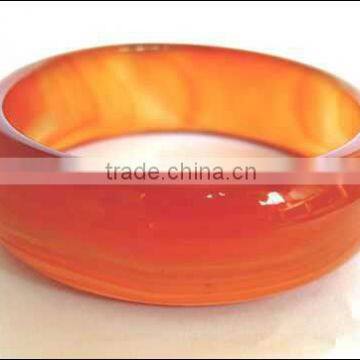 60mm red agate Wider and Thicker big red gemstones bangle